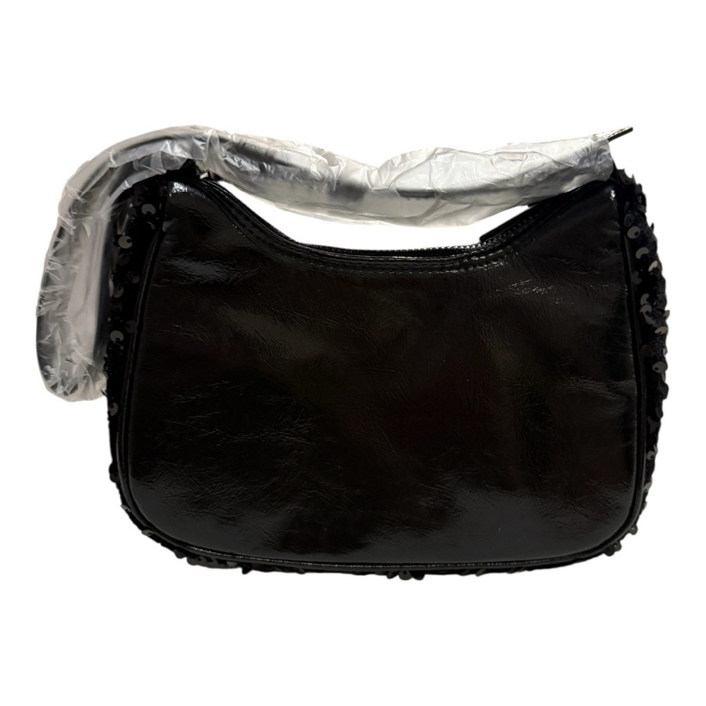 Nicole Miller Black Sequin Shoulder Bag – NWT – $60 Retail - Picture 2 of 2